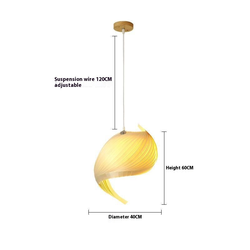 Arbor Weave Wood Pendant Light