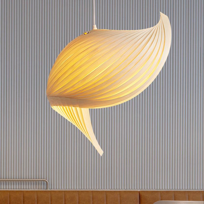 Arbor Weave Wood Pendant Light