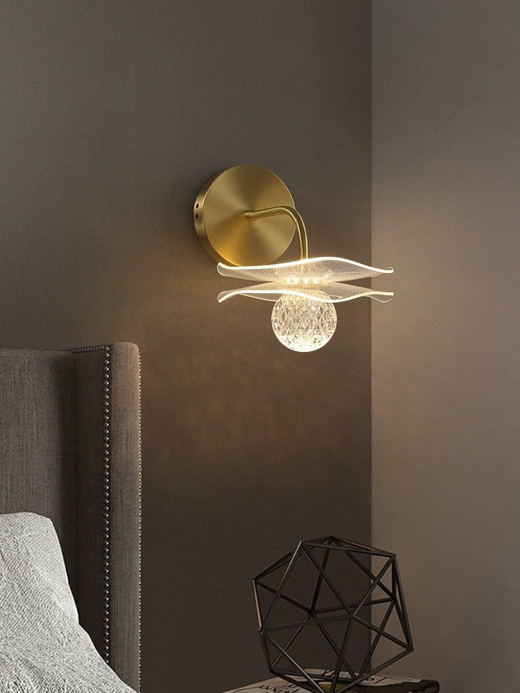 Auric Slimline LED Bedside Wall Sconce