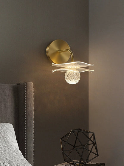 Auric Slimline LED Bedside Wall Sconce