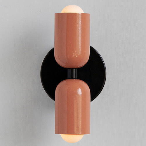 DuoTone Double-Head Bedside Wall Light / Army Green Double Headed / Three Colors