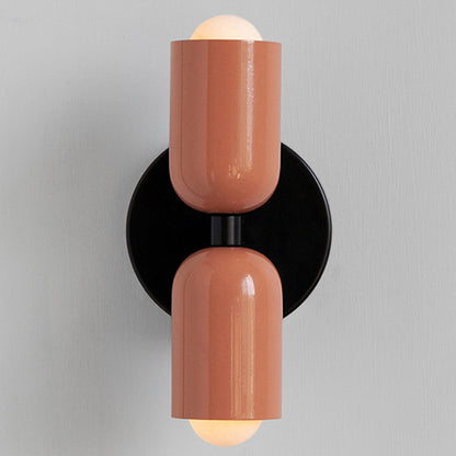 DuoTone Double-Head Bedside Wall Light / Army Green Double Headed / Three Colors