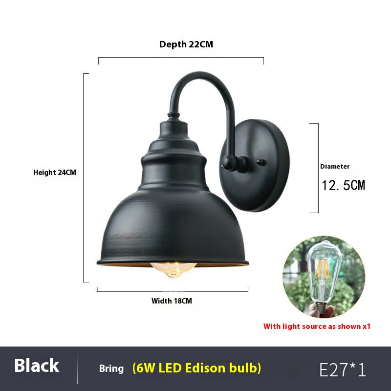 Heritage IP65 Outdoor Lantern Sconce