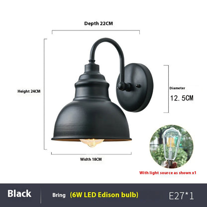 Heritage IP65 Outdoor Lantern Sconce