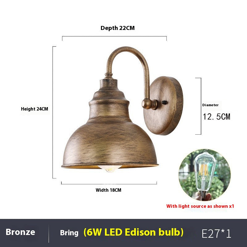 Heritage IP65 Outdoor Lantern Sconce