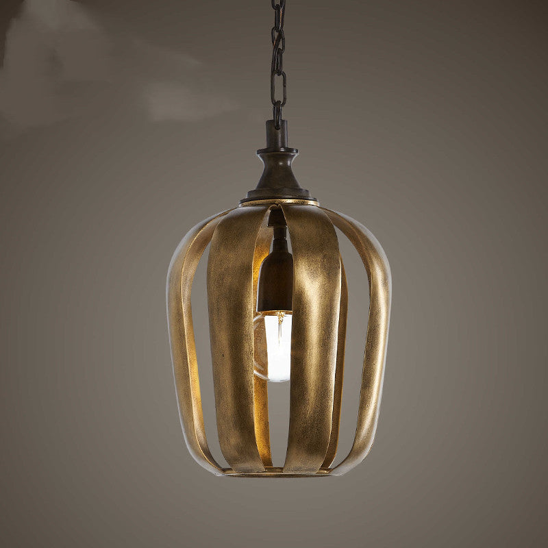 Ironclad Resin Industrial Pendant Light / Large