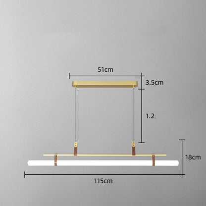 Linea Remote LED Bar Pendant