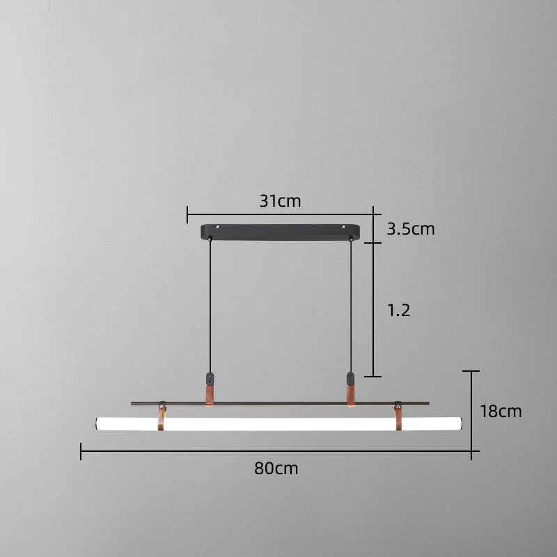 Linea Remote LED Bar Pendant