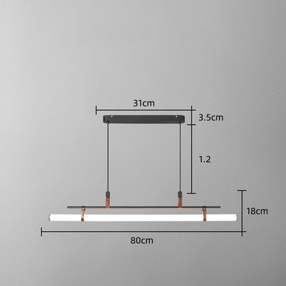 Linea Remote LED Bar Pendant