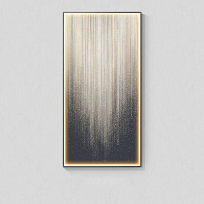 Luminous Abstract LED Wall Art Panel / B / 50X100CM / Black Frame