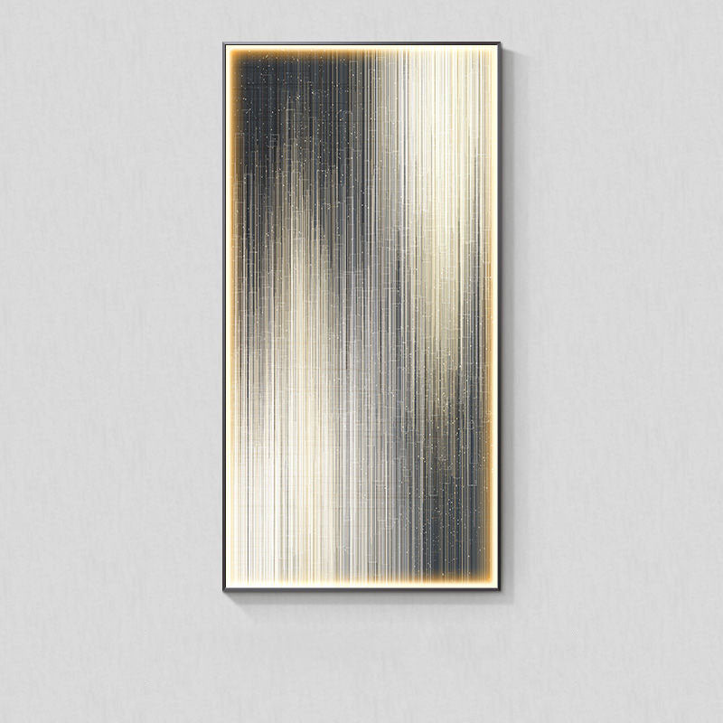 Luminous Abstract LED Wall Art Panel / I / 60X120CM / Black Frame