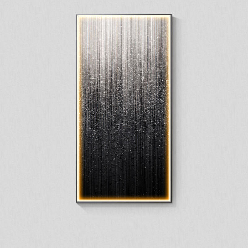Luminous Abstract LED Wall Art Panel / A / 60X120CM / Black Frame