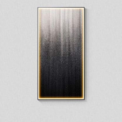 Luminous Abstract LED Wall Art Panel / A / 60X120CM / Black Frame