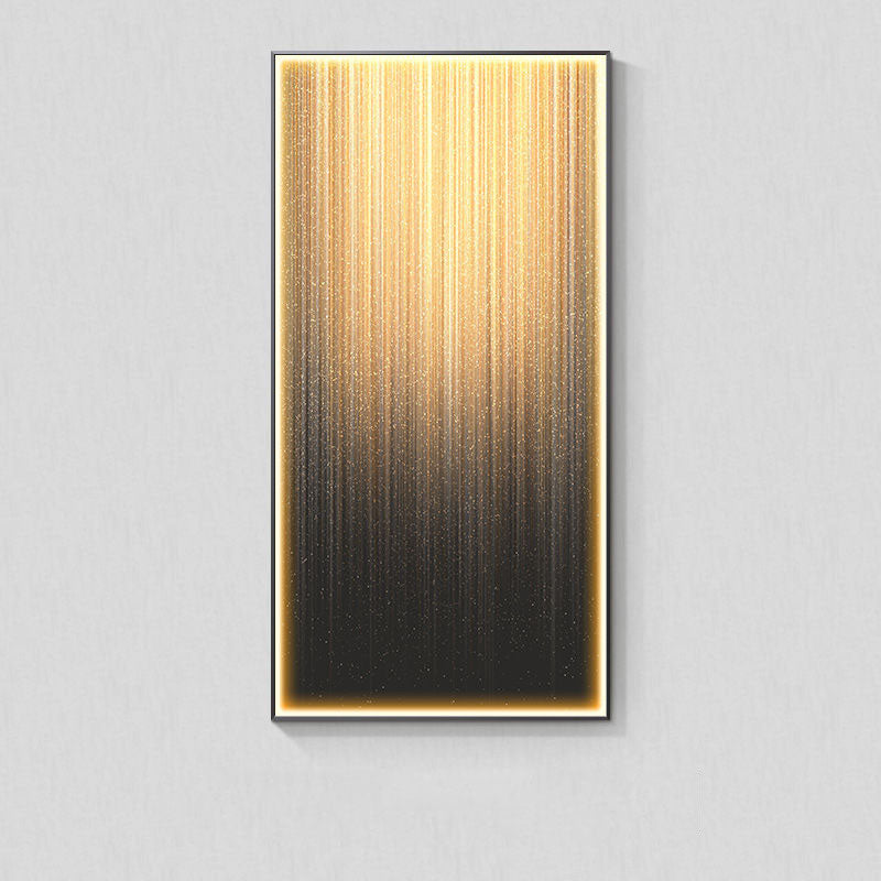 Luminous Abstract LED Wall Art Panel / C / 60X120CM / Black Frame