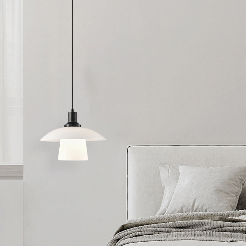 Nero Glass Bedside Pendant Light