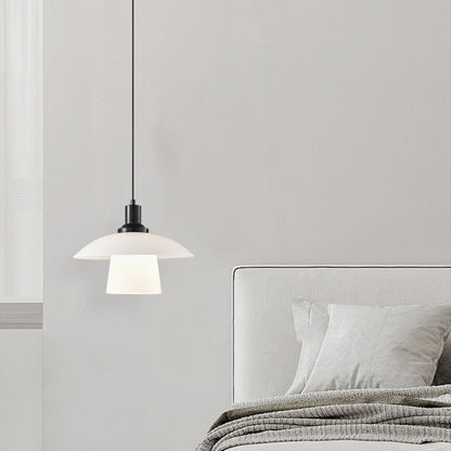 Nero Glass Bedside Pendant Light