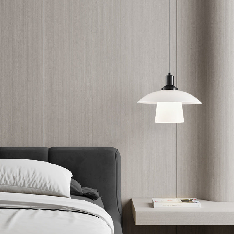 Nero Glass Bedside Pendant Light