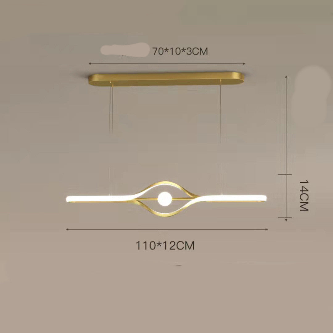 Orbit Bean Sculptural LED Pendant