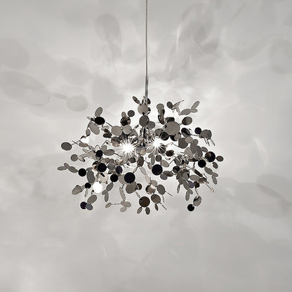 Sylvan Leaf Stainless Steel Pendant Light / Gold / warm light