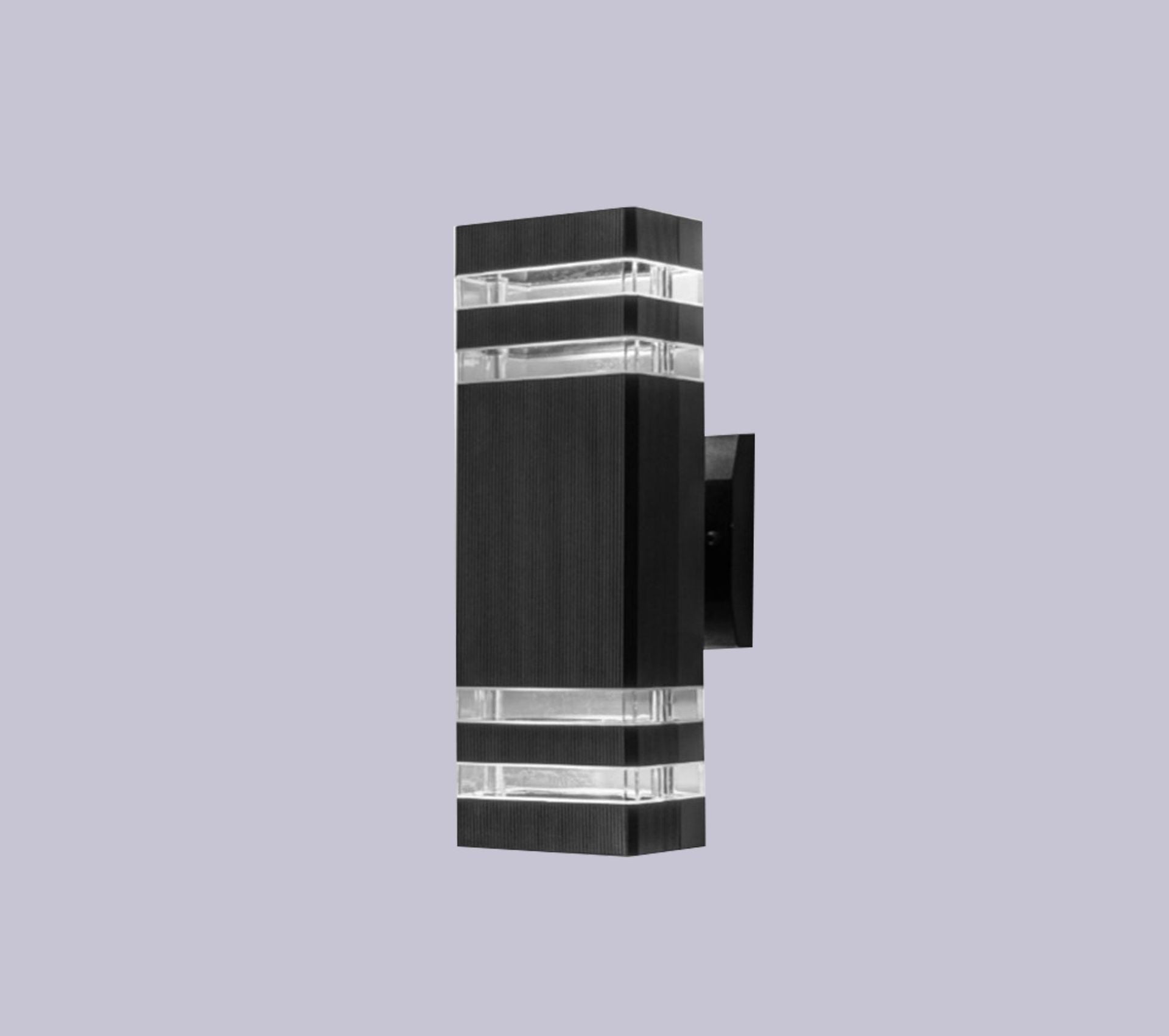 Vantage Outdoor Up Down Wall Light / GU10 Warm Light / Single Head 1 Layer